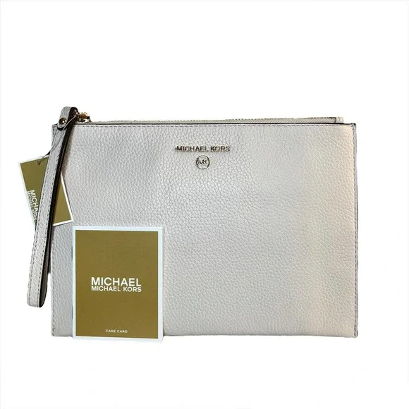 Lg zip clutch michael kors hotsell